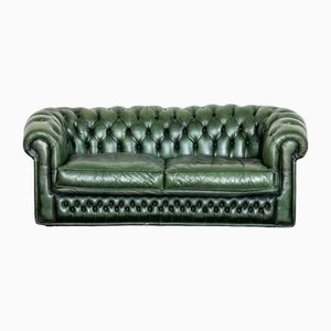 Canapé Chesterfield Vintage Vert