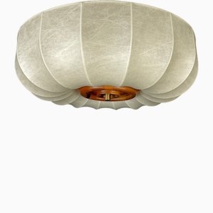 Lampada da soffitto Cocoon di Friedel Wauer per Goldkant Leuchten, Germania, anni '60