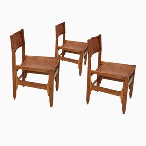 Chairs by Werner Biermann for Arte Sano, 1960s, Set of 3