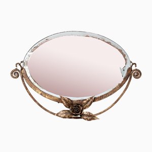 Specchio ovale Art Déco, Francia, anni '20