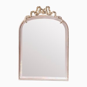 French Mirror in Silvered Bronze, 1890s
