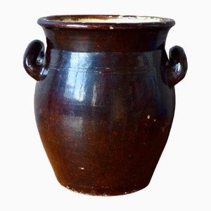 Antique Alsatian Terracotta Pot
