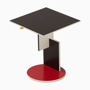 De Stijl Beistelltisch 634 Schroeder 1 von Gerrit Rietveld für Cassina, 1980er