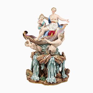 Large Mythological Meissen Group Triumph of Venus attributed to J.J. Kaendler, 1870s