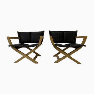 Sedie pieghevoli di Westnofa, Danimarca, anni '70, set di 2