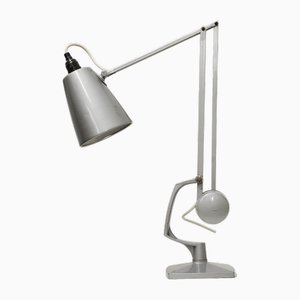 Graue Simplus Lampe von Hadrill & Horstman, 1950er