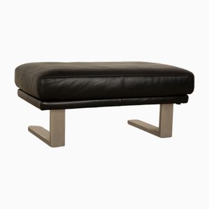 Black Leather Model 6600 Stool from Rolf Benz