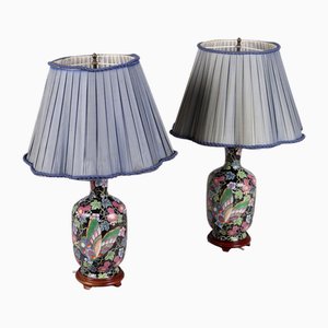 Vintage Table Lamps, Set of 2