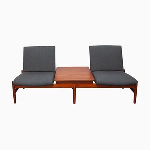 Saga Modell Modulares 2-Sitzer Sofa von Gunnar Sørlie für Sønner, Norwegen, 1960er