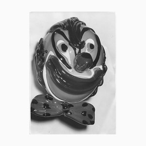 Andres, Venice: Murano Glass Mask, Italy, 1955, Silver Gelatin Print