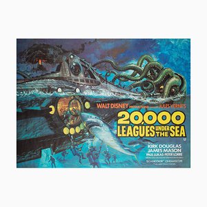 20000 Leagues Under the Sea Poster by Brian Bysouth