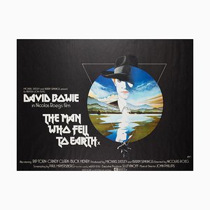 Poster L'Homme qui Tomba sur Terre par Vic Fair, 1975