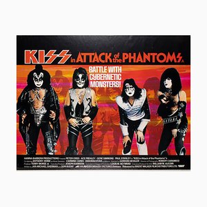Póster de Kiss - El ataque de los fantasmas, 1979