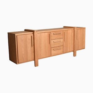 20. Jh. Sideboard aus Eiche von Alvar Aalto, Belgien, 1980er