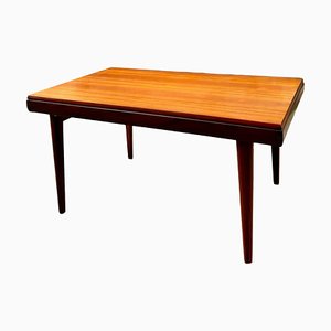 Scandinavian Teak Table with 2 Extensions