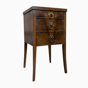 Vintage Biedermeier Bedside Table