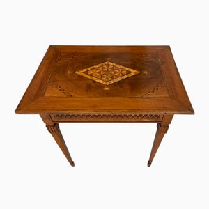 Baroque Wooden Side Table
