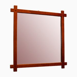 Vintage Scandinavian Teak Mirror