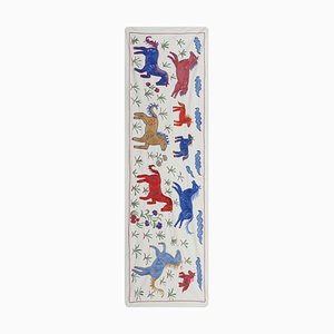 Suzani Tapestry with Horse Decor