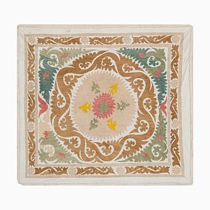 Tapisserie Ouzbek Suzani ou Nappe avec Broderie