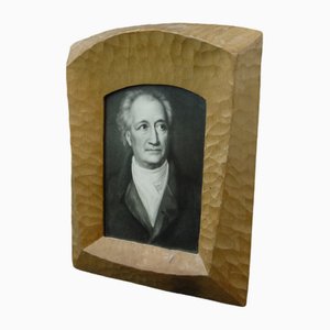 Anthroposophical Limewood Picture Frame, 1930s