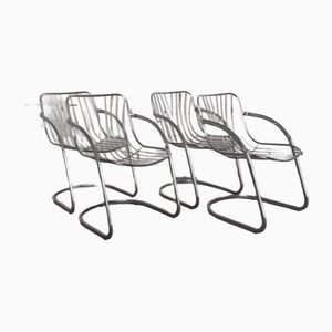 Dining Chairs by Gastone Rinaldi, Set of 4