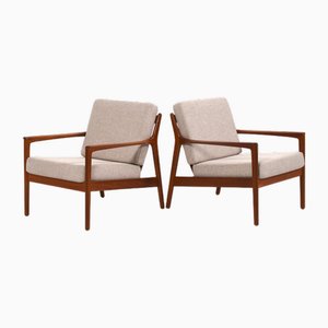 USA 75 Lounge Chairs by Folke Ohlsson for Dux, Set of 2