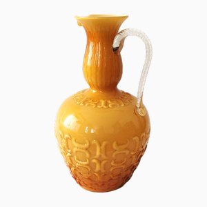 Große Vase aus Opalglas, Italien, 1960er