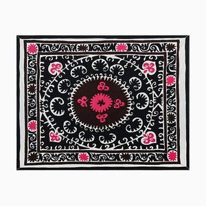 Suzani Tablecloth or Wall Hanging Decor with Embroidery