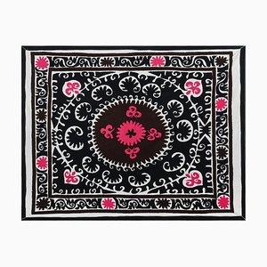 Suzani Tablecloth or Wall Hanging Decor with Embroidery