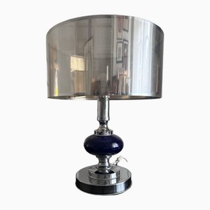 Blue Table Lamp, 1970s