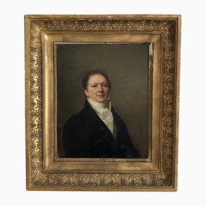 Firmin Massot, Portrait of Jean-Pierre, 1700s-1800s, Oil on Canvas, Framed