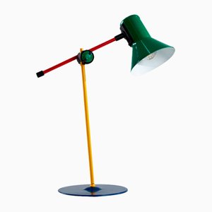 Series Z1-90 Table Lamp in Colored Metal from Veneta Lumi, 1990s