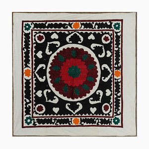 Uzbek Suzani Tapestry with Embroidery