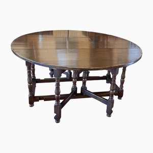 Large Gateleg Table in Oak