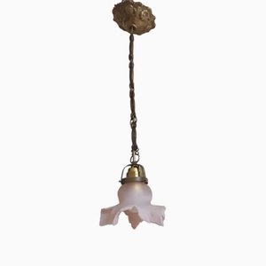 Kleine Jugendstil Deckenlampe, 1900er