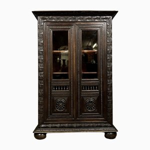 Breton Cabinet in Oak with Brown Patina