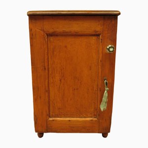 Small Nautical Pine Cabinet from a Boat, 1890s