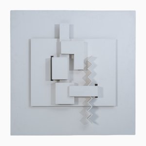 Sascha Langer, Relief, 1987, Contreplaqué