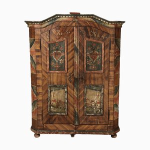 Antique Biedermeier Cabinet, 1835