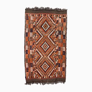 Tapis Kilim Vintage Ouzbek en Laine