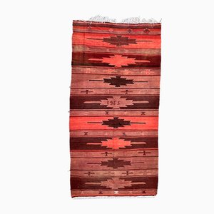 Alfombra Kilim turca vintage grande