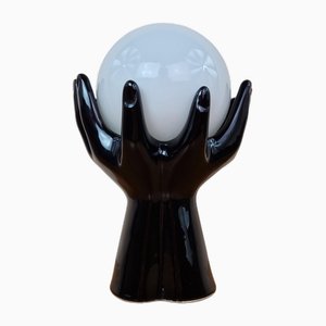 Hand-Shaped Lamp from Phoenix Pottery, 1980s