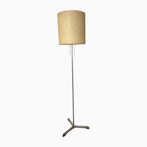 Lampadaire Moderniste Mid-Century en Acier et Tissu par Hagoort, 1950s