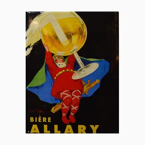 Plaque Publicitaire Bierre Allary, 1950s