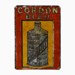 Targa pubblicitaria Cordon Bleu, anni '30