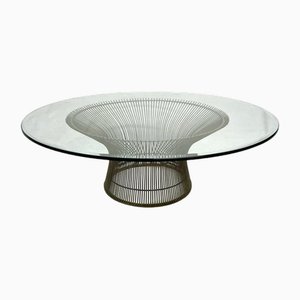 Mesa baja de Warren Platner para Knoll, años 70