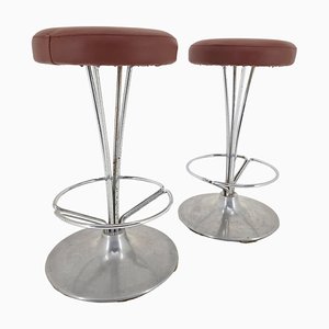 Piet Hein zugeschriebene Hocker für Fritz Hansen, Dänemark, 1960er, 2er Set