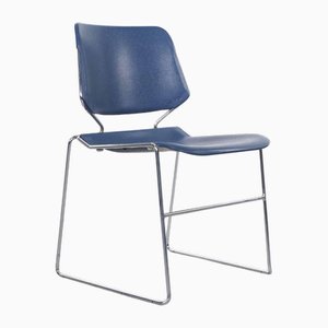 Blue Matrix Chair by T. Tolleson for Krueger, 1970s