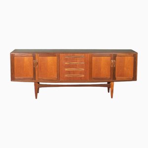 Credenza Fresco Long John in teak di Victor Wilkins per G-Plan, anni '60